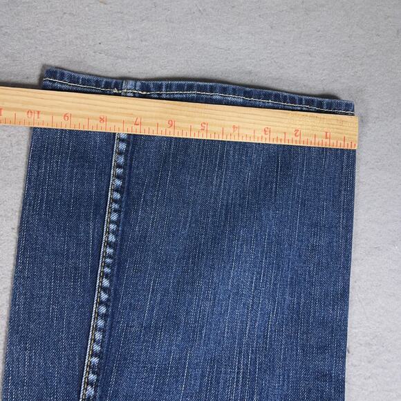 VTG Silver Jeans Eden Bootcut Jeans Women Size 27 Blue Low‎ Rise Stretch Canada - Picture 4 of 12